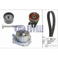 Водяной насос, помпа + комплект зубчатого ремня RUVILLE AYH L4 56038701 9KD42G6 253290