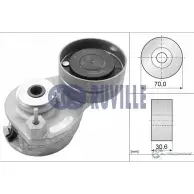 Натяжная планка, поликлиновой ремень RUVILLE B 59AA SBIA84 58927 254779