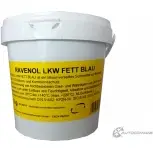 Смазка для смазывания высоконагруженных подшипников LKW FETT BLAU, 1 л RAVENOL 4014835661714 U3J9 YK 520Z33 1436771103