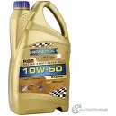 Моторное масло синтетическое высоколегированное RSE SAE 10W-50, 4 л RAVENOL 1436771350 4YKG 2 4014835726895