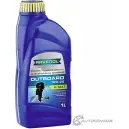 Моторное масло полусинтетическое Outboardoel 4T SAE 10W-30, 1 л RAVENOL 1436771295 4014835729018 WMJ S1OJ