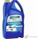 Моторное масло минеральное для 4х тактных двигателей MARINEOIL PETROL SAE 25W-40, 4 л RAVENOL 1436771151 R IDVU 4014835730595