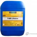 Трансмиссионное масло в акпп синтетическое 4014835743328 RAVENOL ATF WS, 20 л