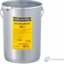 Смазка красного цвета минеральная для подшипников Hot Red Grease HRG3, 5 л RAVENOL 4014835756656 0K2DBM E ZHWH9H 1436770989