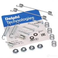 Ремкомплект колодок DELPHI 3 X11NK 952913 5012759831038 LY1055 - Изображение 2