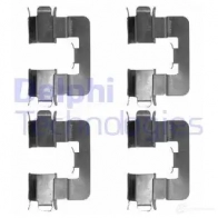 Ремкомплект колодок DELPHI GCNJVT A 5012759451953 LX0539 952755