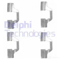 Ремкомплект колодок DELPHI LX0492 OD0WY C 5012759408421 Renault Modus