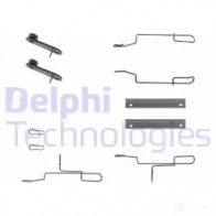 Ремкомплект колодок DELPHI LX0168 952396 NB X9W8 5012759830444