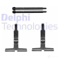 Ремкомплект колодок DELPHI S GE0M LX0382 Mercedes C-Class (W203) 2 Седан 2.5 C 230 (2052) 204 л.с. 2005 – 2007 5012759346556