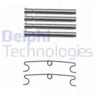 Ремкомплект колодок DELPHI 7C46HK 5 5012759830468 Volkswagen Transporter (T4) 4 Грузовик 2.8 VR6 204 л.с. 2000 – 2003 LX0170