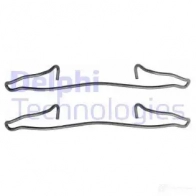 Ремкомплект колодок DELPHI 5N0P 4TZ 5012759830031 952357 LX0123