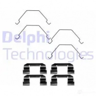 Ремкомплект колодок DELPHI 5012759345832 LX0375 Mazda 95H3G7 6