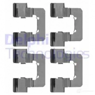 Ремкомплект колодок DELPHI LX0534 5012759451908 M0 8A2K Opel