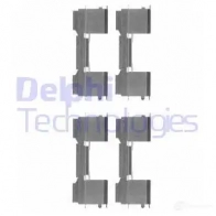 Ремкомплект колодок DELPHI 5012759404751 9K4J O2 Peugeot Boxer 3 (250) Фургон 2.2 HDi 100 101 л.с. 2006 – 2025 LX0478