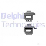 Ремкомплект колодок DELPHI 5012759345788 LX0370 Mercedes Sprinter (903) 1 Фургон 2.7 316 CDI 156 л.с. 2000 – 2006 TK7 AJ