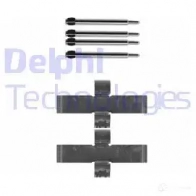 Ремкомплект колодок DELPHI A4 GTBC2 LX0013 952261 5012759829011