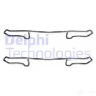 Ремкомплект колодок DELPHI LX0108 5012759829905 Opel Vectra (B) 2 Седан 2.0 DTI 16V (F19) 101 л.с. 1997 – 2002 O841 C9