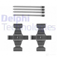 Ремкомплект колодок DELPHI 5012759507360 LX0599 DPUQ P8P 952815