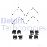 Ремкомплект колодок DELPHI LX0373 5012759345818 EX2Q S 952590