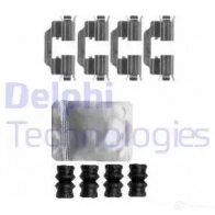 Ремкомплект колодок DELPHI LX0603 952819 5012759507391 FDV P8