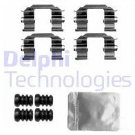 Ремкомплект колодок DELPHI HP Q2R 5012759507445 952824 LX0608