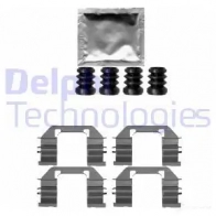 Ремкомплект колодок DELPHI LX0644 5012759962442 1417611654 E4SUE 6A