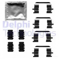 Ремкомплект колодок DELPHI LX0686 Ford KA Plus N7U26R W