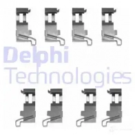 Ремкомплект колодок DELPHI LX0361 952578 5012759345696 9H 31C
