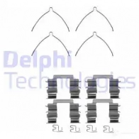 Ремкомплект колодок DELPHI LX0206 5012759067864 952432 EB 3VHJG