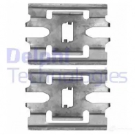 Ремкомплект колодок DELPHI LX0662 5012759988817 1417611670 T Q9MY