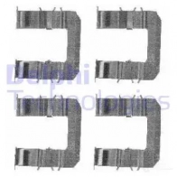 Ремкомплект колодок DELPHI 5012759404812 Hyundai Accent WU7P KTQ LX0483