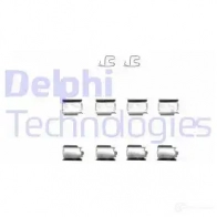 Ремкомплект колодок DELPHI Jeep Renegade (BU, 520) 1 2014 – 2020 O6 ENK 5012759281994 LX0343