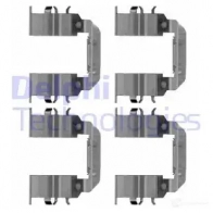 Ремкомплект колодок DELPHI YMX3V JV 5012759451663 LX0510 Hyundai