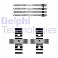 Ремкомплект колодок DELPHI LU 4Q46 LX0604 Opel Corsa 5012759507407