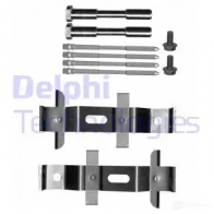 Ремкомплект колодок DELPHI LX0640 5012759520444 Land Rover Range Rover 4 (L405) Внедорожник P360 MHEV 4x4 360 л.с. 2019 – 2025 O7M PAZ