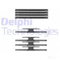 Ремкомплект колодок DELPHI LX0186 5012759067666 B2 M2X 952412