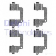 Ремкомплект колодок DELPHI 5012759404843 LE R1HKS Land Rover Freelander 2 (L359) Внедорожник 2.0 Si4 4x4 241 л.с. 2011 – 2014 LX0486