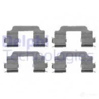Ремкомплект колодок DELPHI Suzuki Swift (MZ, EZ) 2 2004 – 2010 5012759397466 LX0459 AP AUE
