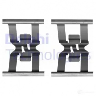 Ремкомплект колодок DELPHI 5012759520451 LX0641 2MZ Z9 Porsche Cayenne (92A) 2 Кроссовер