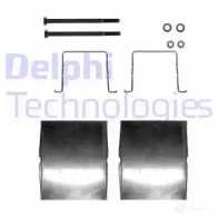 Ремкомплект колодок DELPHI Citroen Xantia 1 (X1, X2) 1993 – 2003 LX0391 5012759346648 QFJN9Q 0