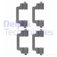 Ремкомплект колодок DELPHI 5012759397411 1YT EQ LX0454 Land Rover Discovery 4 (L319) 2009 – 2018