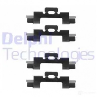 Ремкомплект колодок DELPHI LX0060 WU1H9 NU 952304 5012759829462