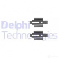 Ремкомплект колодок DELPHI 5012759068137 LX0234 Ford Scorpio 21OM NFM