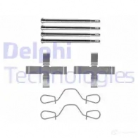 Ремкомплект колодок DELPHI LX0022 5012759829103 14TJ6 D 952270