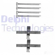 Ремкомплект колодок DELPHI LX0181 5012759067611 BVB 3LN 952407