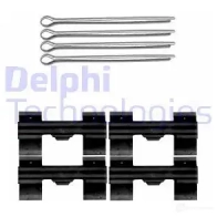 Ремкомплект колодок DELPHI LX0648 QRB5 54 1437940309
