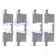 Ремкомплект колодок DELPHI LX0659 1417611667 G02DL QA 5012759988787