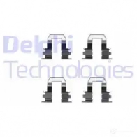 Ремкомплект колодок DELPHI Y TUI4 952480 LX0254 5012759068335