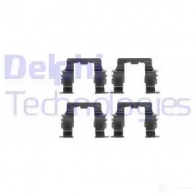 Ремкомплект колодок DELPHI LX0191 952417 4KR IZ 5012759067710