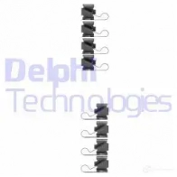Ремкомплект колодок DELPHI LX0161 W5D7L I 952390 5012759830383